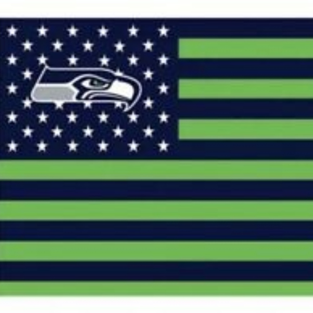 Seattle Seahawks American 3x5 Foot Flag